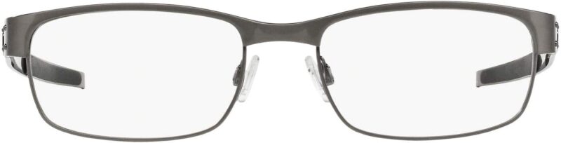 Men's Ox5038 Metal Plate Titanium Rectangular Prescription Eyeglass Frames