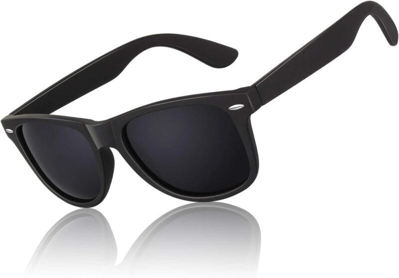 Polarized Sunglasses for Men Driving Sun glasses Shades 80's Retro Style Design Square